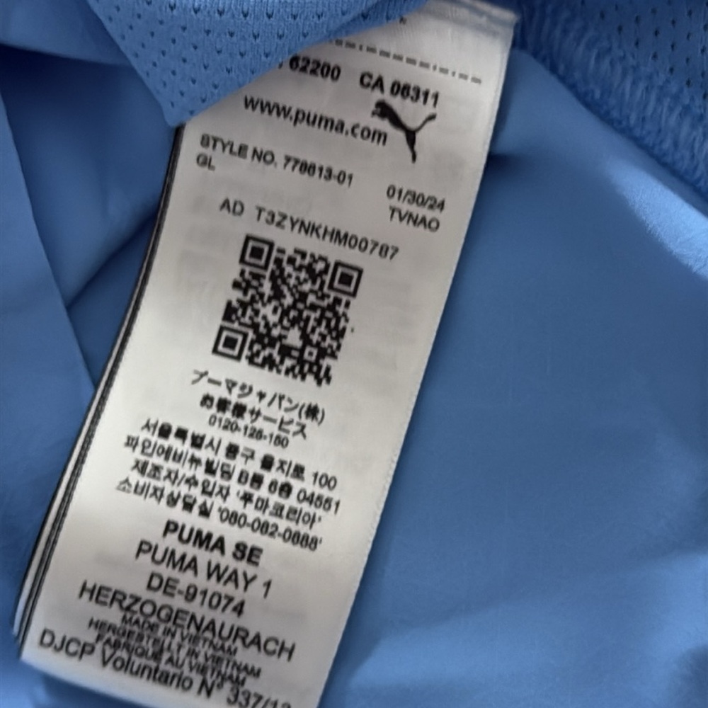 Manchester City #9 Erling Haaland 2024-25 Puma Home Player Edition Jersey - Picture 3 of 13